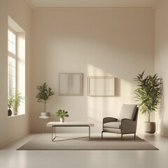 Declutter your living space Isolated