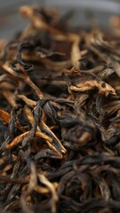 Aesthetic and aromatic dried tea leaves carefully arranged in a bowl for you to enjoy. Media