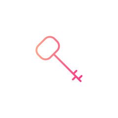 key gradient icon