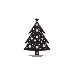 christmas tree vector