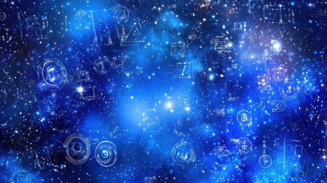 Cosmic Symbols in Deep Space
