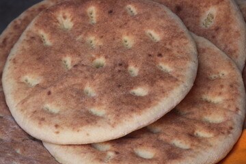 Traditional Moroccan Bread, Homemade Amazigh Bread