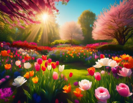 Fr&uuml;hlingsgartenzauber