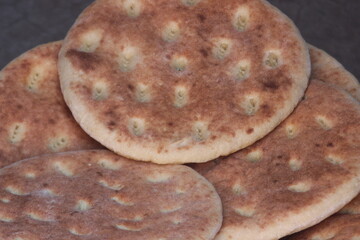 Traditional Moroccan Bread, Homemade Amazigh Bread