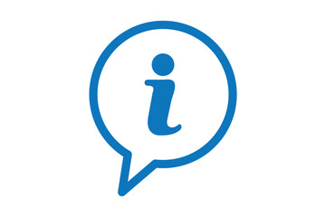 information icon - info symbol . hint information . vector illustration on blank background.