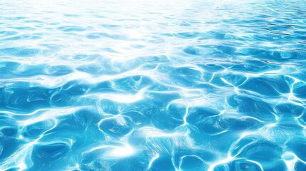 Obraz premium Azure Ocean Surface Ripples