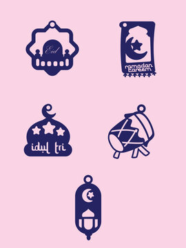 print handtag tema idul fitri