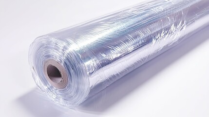 Close-Up of Roll of Packaging Film