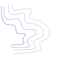 Abstract line vector