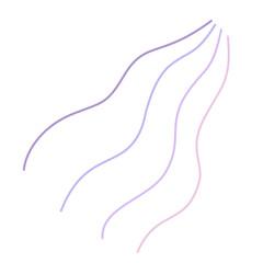 Abstract line vector
