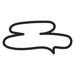 Hand Drawn Speech Bubble