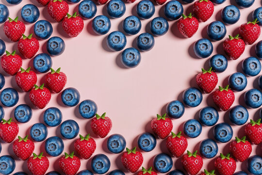 Berry Pattern Background