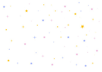 Star on white background