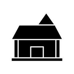 house glyph icon