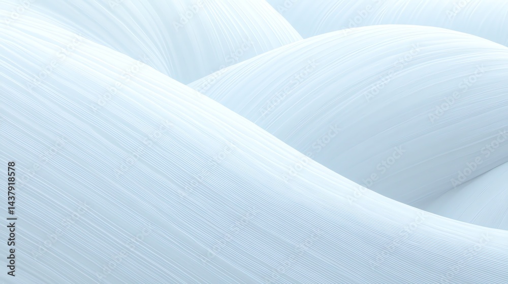 Poster abstract soft blue waves background with subtle texture and lines