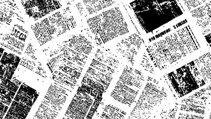 Obraz premium background of old vintage newspapers. Grunge newspaper texture, Vintage newspaper texture background. Vector white and black newspaper paper grunge vintage old aged texture.
