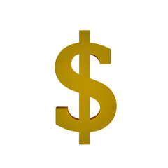 Obraz premium Dollar Sign Clipart PNG