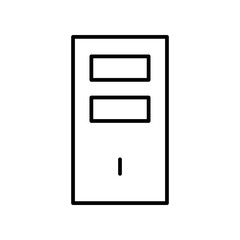computer line icon