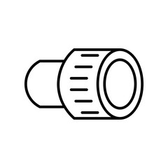 photography line icon