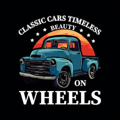 Take your T-Shirt design to the next level by using this Antique Classic Car T-Shirt design template by Dirtyline Studio. Use this ready-to-use T-Shirt design and start designing like a Pro