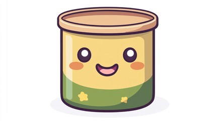 Cute cartoon can of food (1)