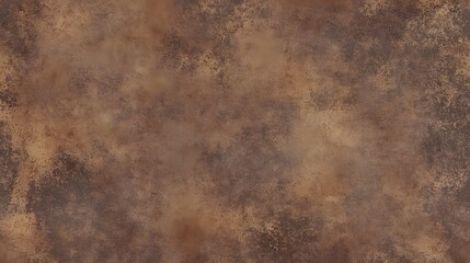 Obraz premium A muted brown surface with mottled texture and varied shades.