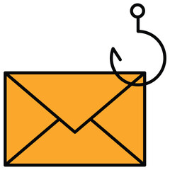 Phishing Email Icon Web Design