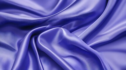 Obraz premium Close-up view of flowing, luxurious purple fabric folds.