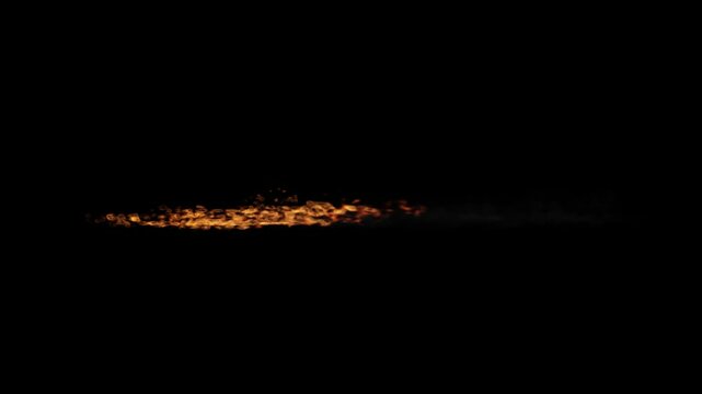 Airplane shape burning on transparent background
3d rendering with alpha channel of fire simulation (the background is transparent)
