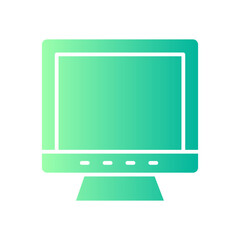 monitor gradient icon