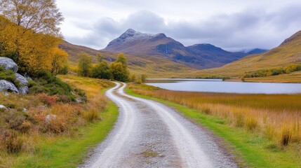 Autumnal Highland Landscape