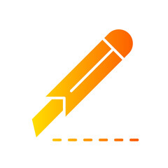 cutter gradient icon