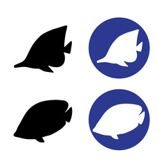 set of fish icons