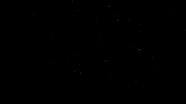 very small fine particles of floating dust or dandelion plant seeds floating through the atmosphere. 4K