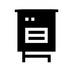 Minimalist Poster Icon - Simple Design for Graphic Art