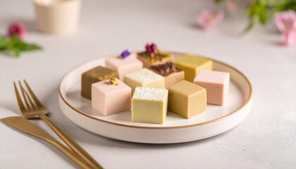 美しいスイーツのアソート