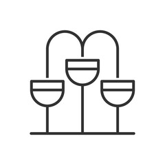 Fountain Icon Sign Symbol