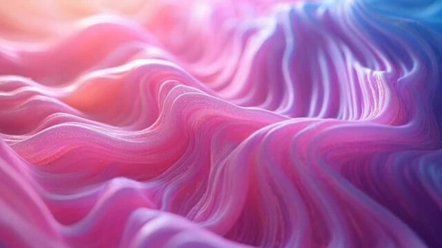 Soft Wavy Texture Seamless Looping 4k Time-Lapse Animation Video Background
