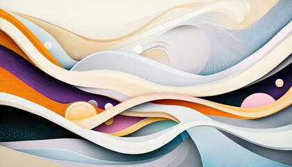 A layered and introspective horizontal illustration for Day of Sensory Overload