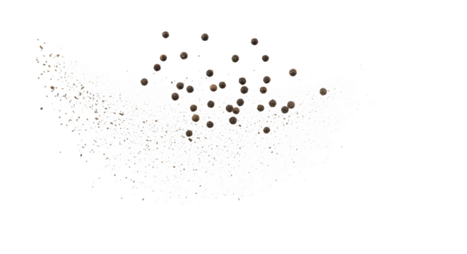 A graphic depiction of a cluster of spheres above a cloud of white dots on black background  transparent background, white background. isolated on transparent background, png, jpeg, jpg,