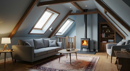Cozy Attic Loft Conversion Design Ideas for a Relaxing Retreat