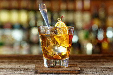 old-fashioned cocktail