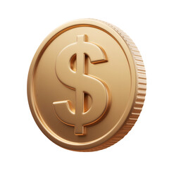 Dollar Sign Coin Clipart PNG