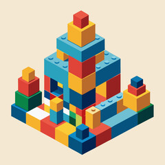 Fototapeta premium toy blocks