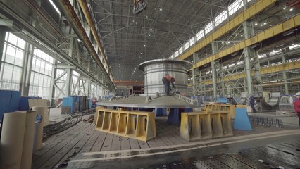 This facility is for industrial manufacturing and has state of the art heavy machinery. Stock Clip