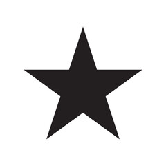 star vector logo. alone star.
