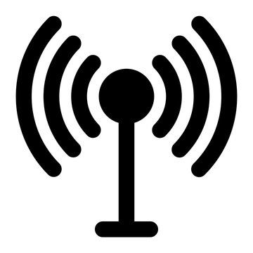 antena icon for illustration