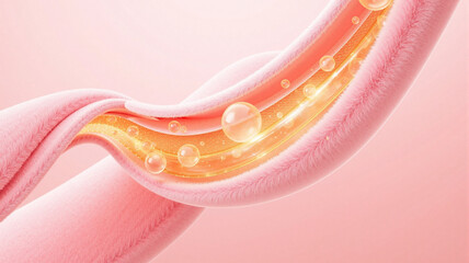 abstract background with bubbles