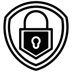 lock icon vector illustration