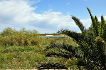 Obraz premium Cabanas-Portugal-Algarve